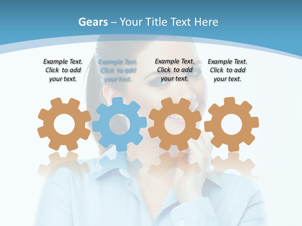 Business Standing Modern PowerPoint Template
