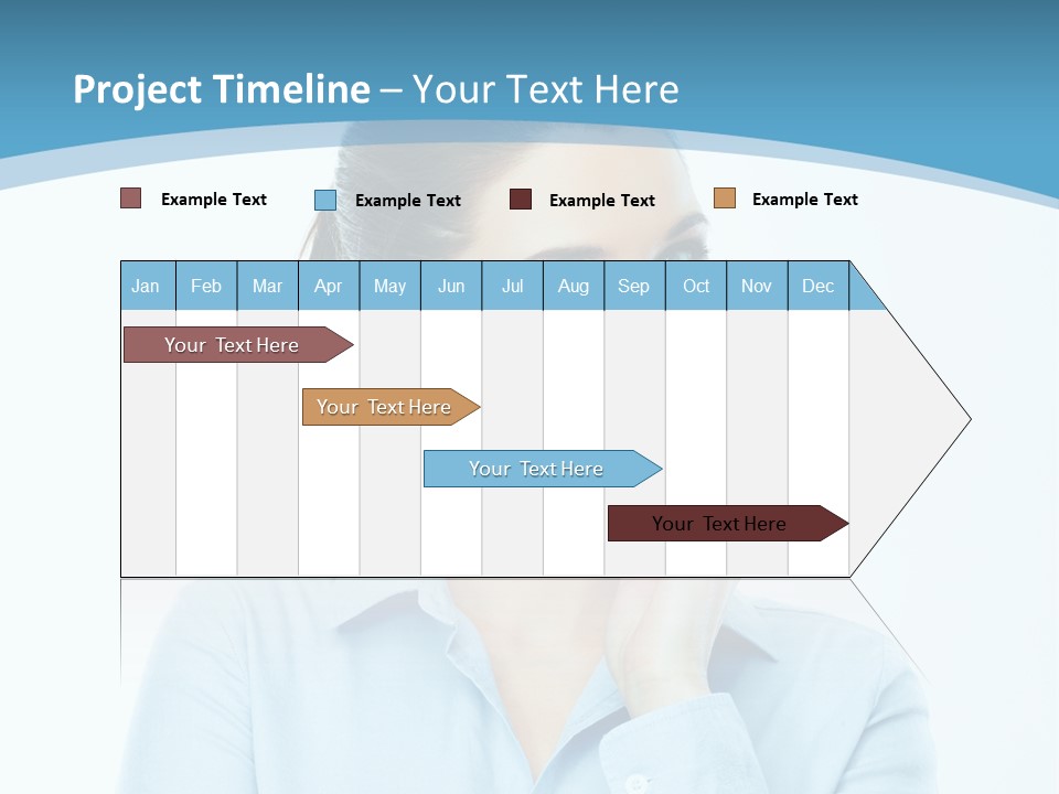 Business Standing Modern PowerPoint Template
