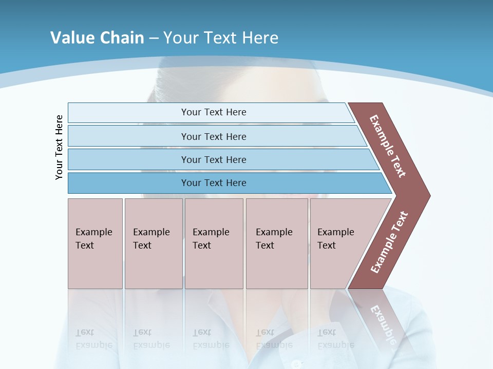 Business Standing Modern PowerPoint Template