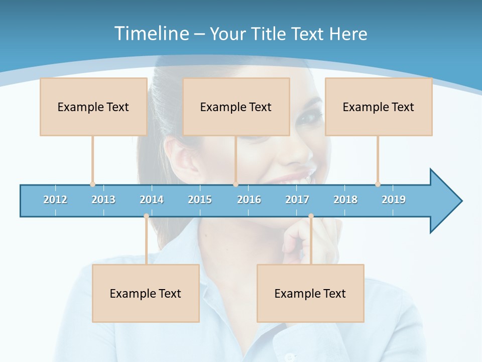 Business Standing Modern PowerPoint Template
