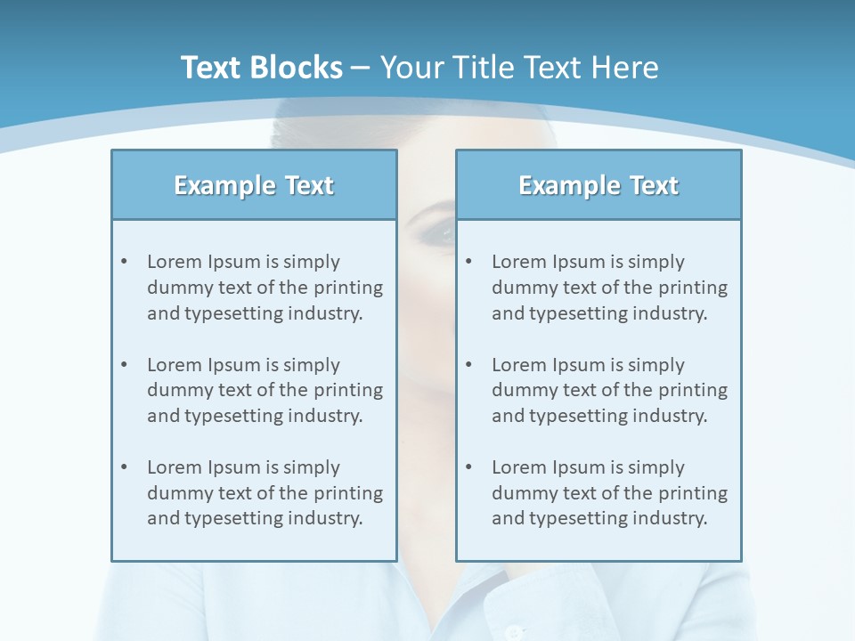 Business Standing Modern PowerPoint Template