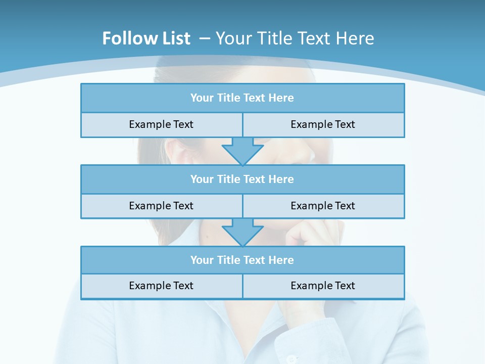 Business Standing Modern PowerPoint Template