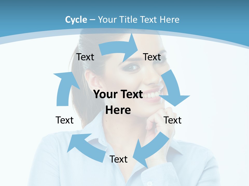 Business Standing Modern PowerPoint Template