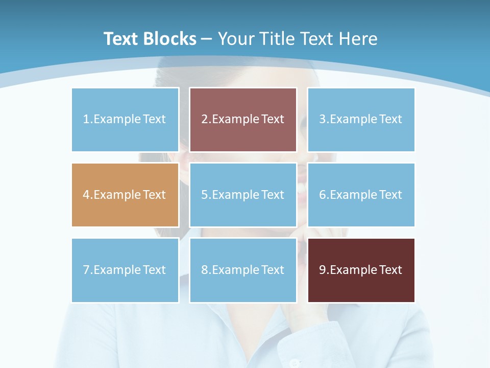 Business Standing Modern PowerPoint Template