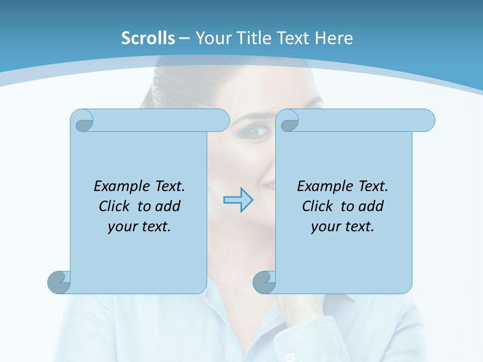 Business Standing Modern PowerPoint Template