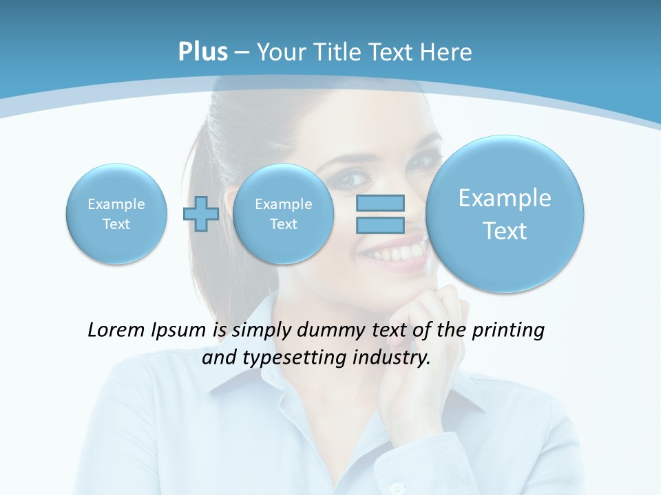 Business Standing Modern PowerPoint Template
