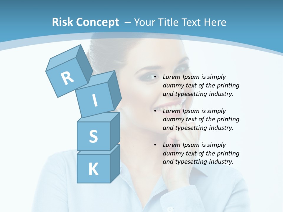 Business Standing Modern PowerPoint Template