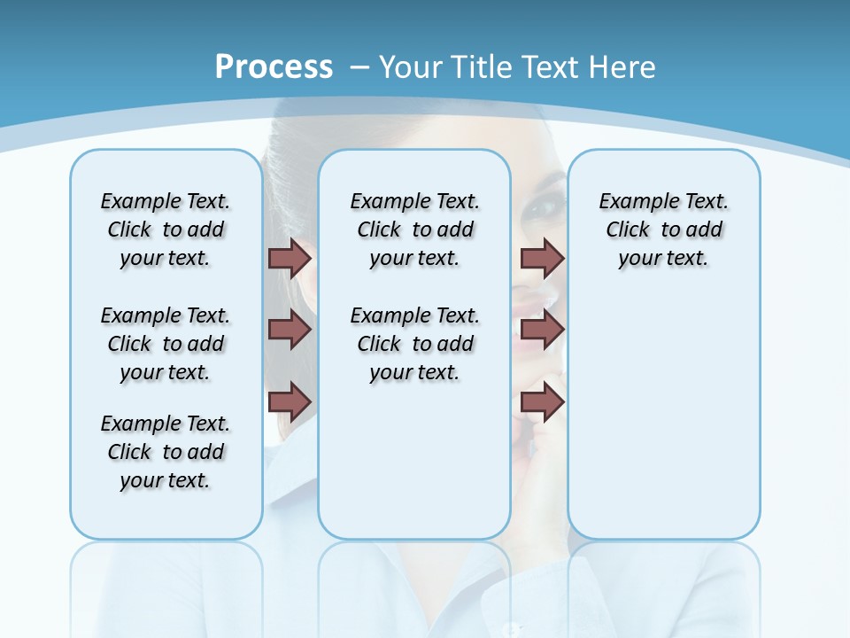Business Standing Modern PowerPoint Template