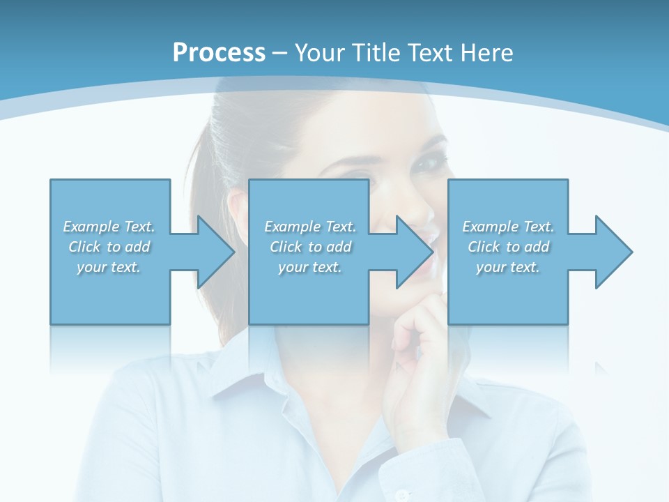 Business Standing Modern PowerPoint Template