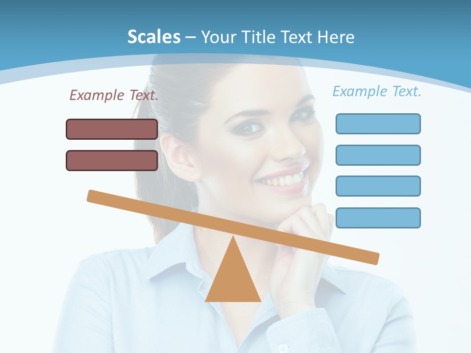 Business Standing Modern PowerPoint Template