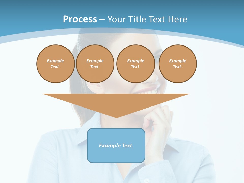 Business Standing Modern PowerPoint Template