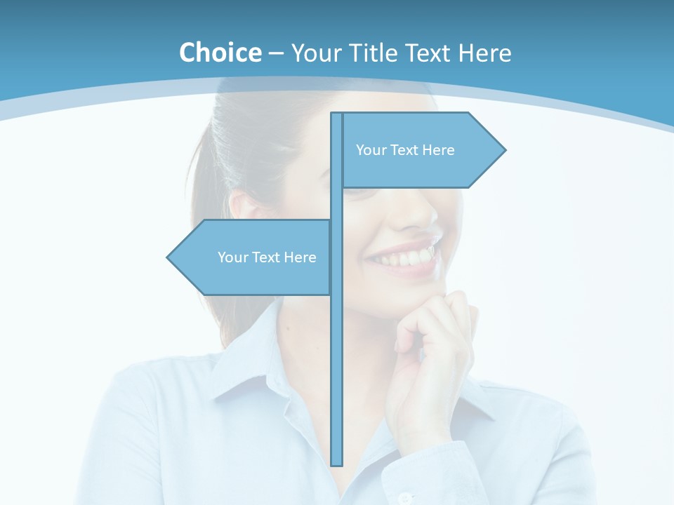 Business Standing Modern PowerPoint Template