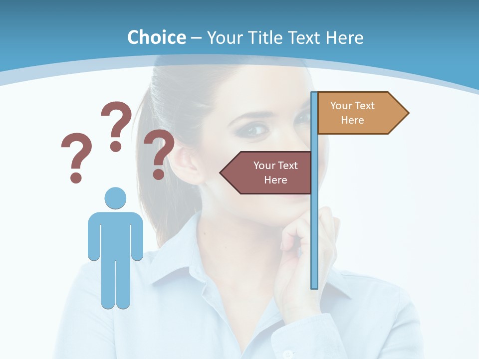 Business Standing Modern PowerPoint Template