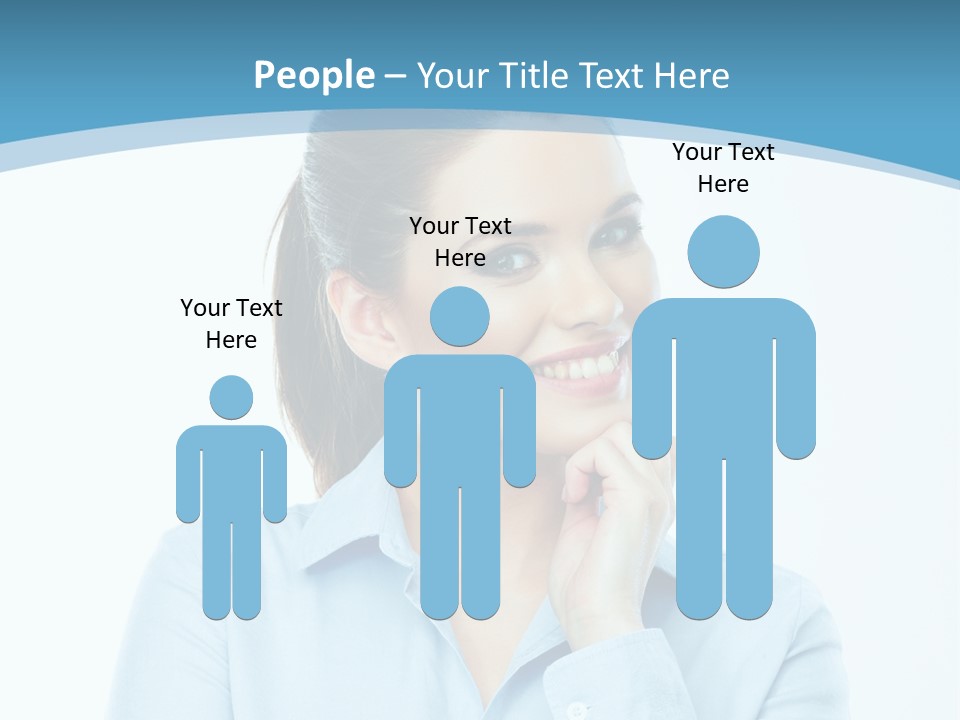 Business Standing Modern PowerPoint Template
