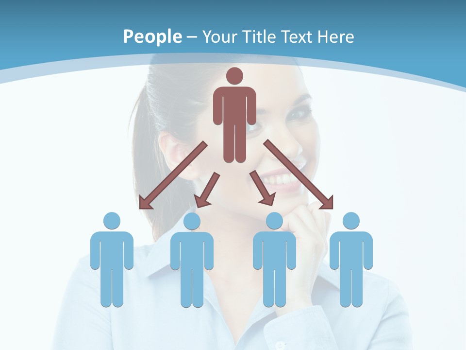 Business Standing Modern PowerPoint Template
