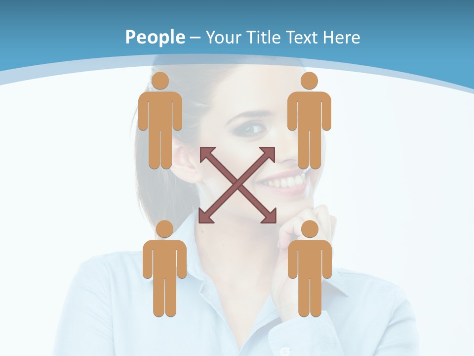Business Standing Modern PowerPoint Template