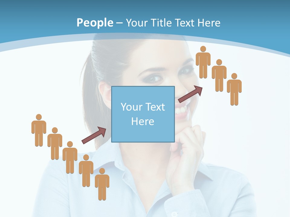 Business Standing Modern PowerPoint Template