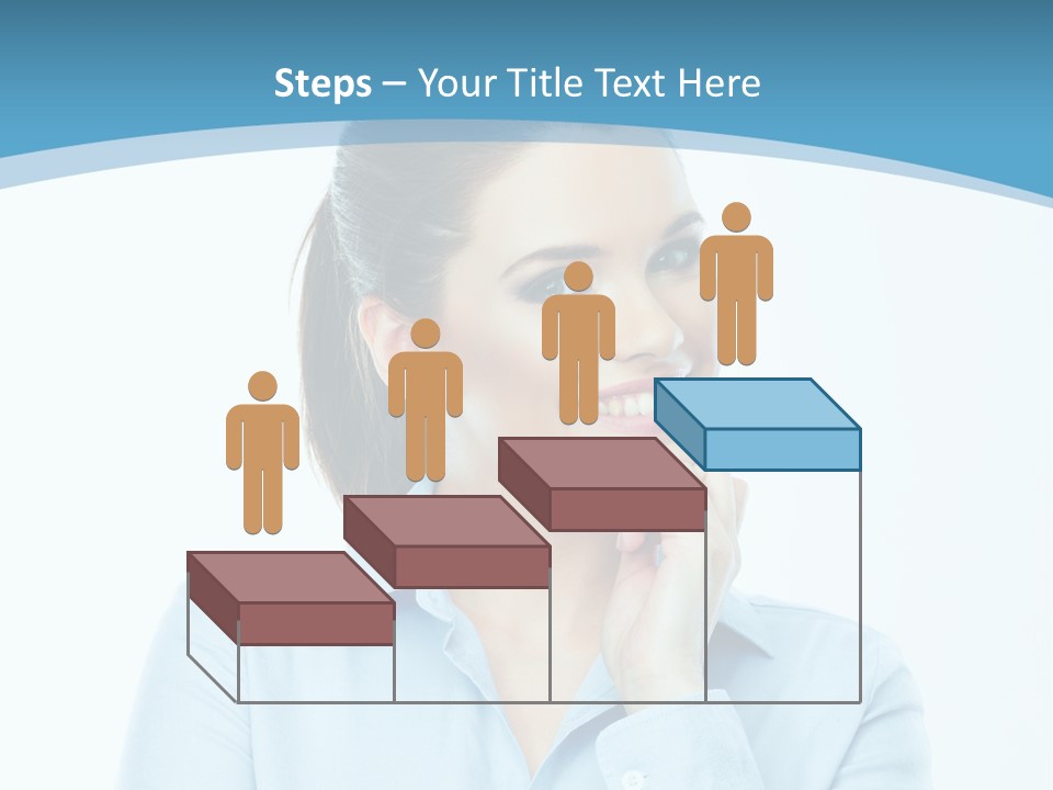 Business Standing Modern PowerPoint Template