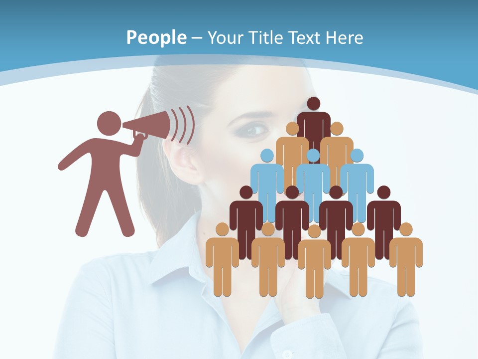 Business Standing Modern PowerPoint Template
