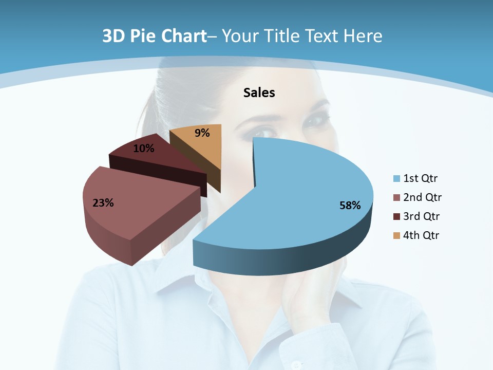 Business Standing Modern PowerPoint Template