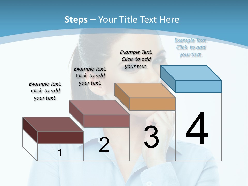 Business Standing Modern PowerPoint Template