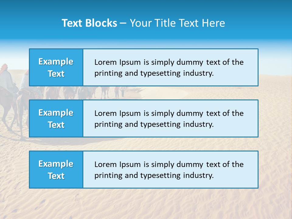 Erg Outdoor Skyline PowerPoint Template