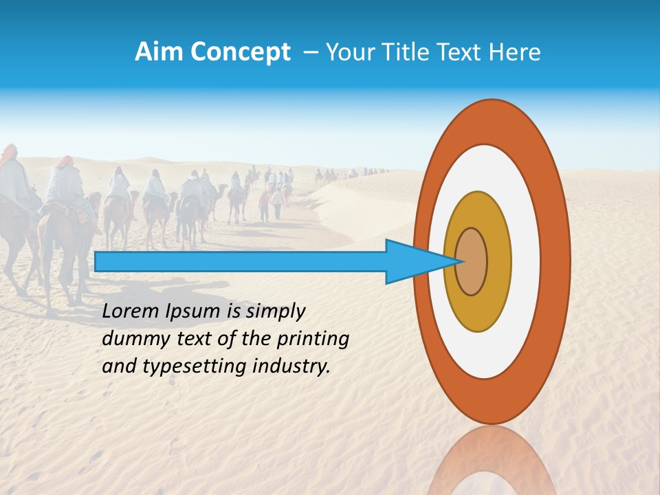 Erg Outdoor Skyline PowerPoint Template