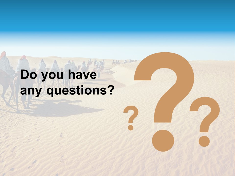 Erg Outdoor Skyline PowerPoint Template