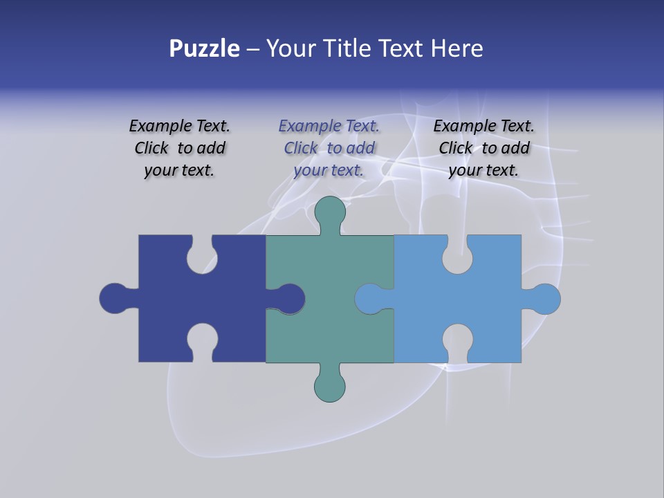Heartbeat Clip Art Atrium PowerPoint Template