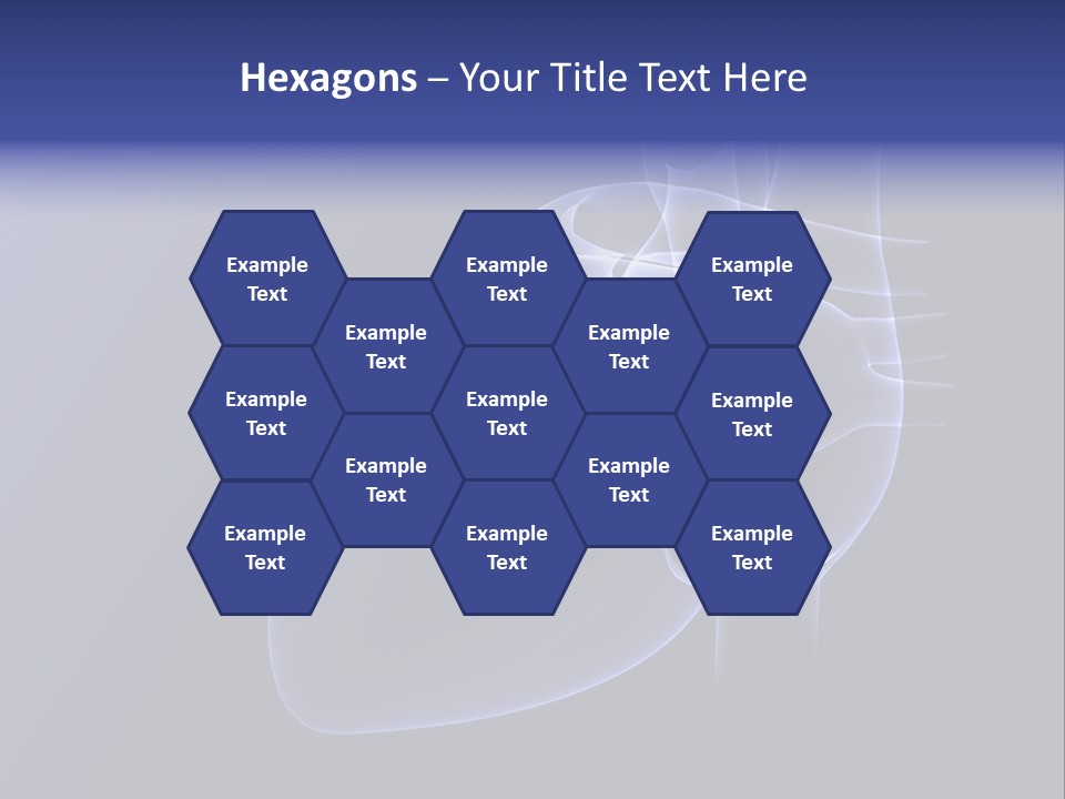 Heartbeat Clip Art Atrium PowerPoint Template