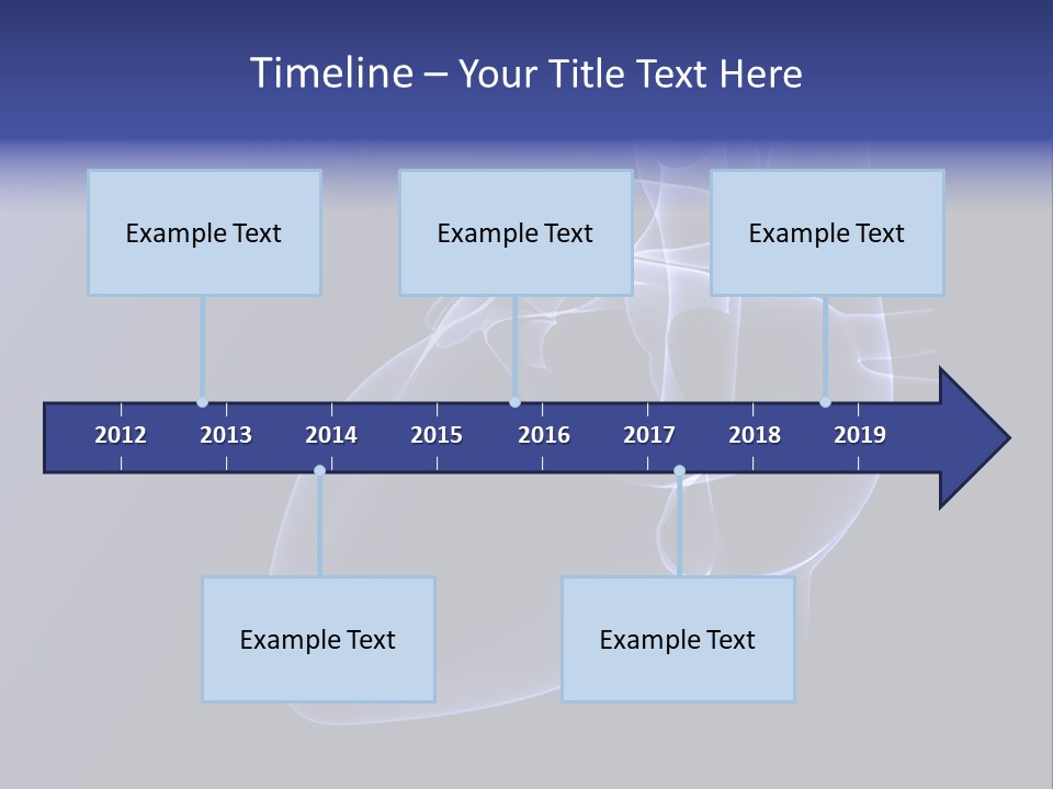 Heartbeat Clip Art Atrium PowerPoint Template