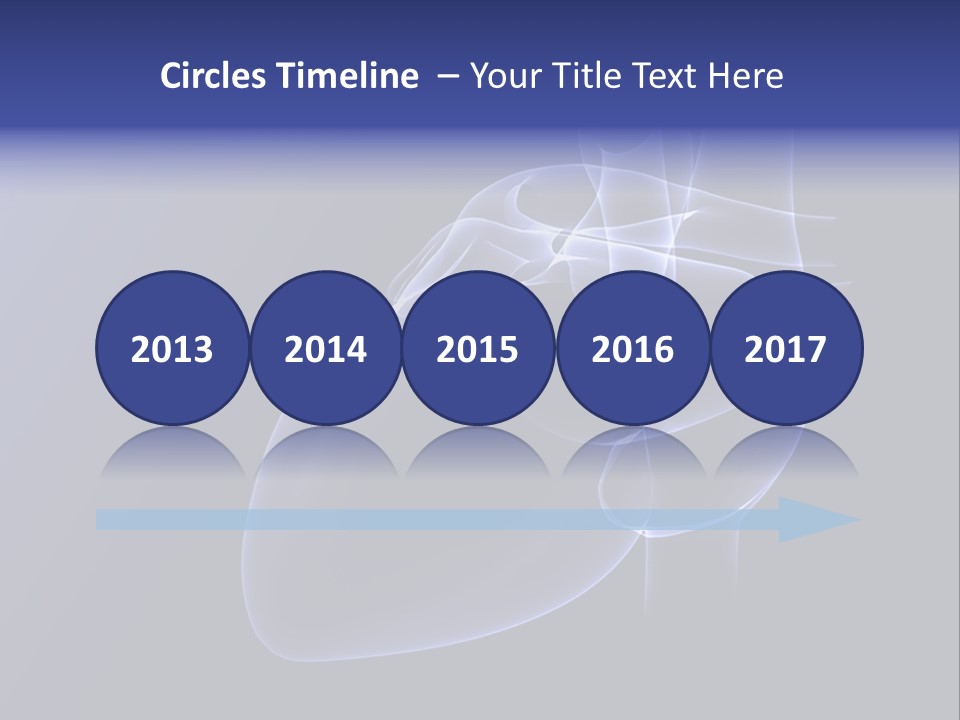 Heartbeat Clip Art Atrium PowerPoint Template