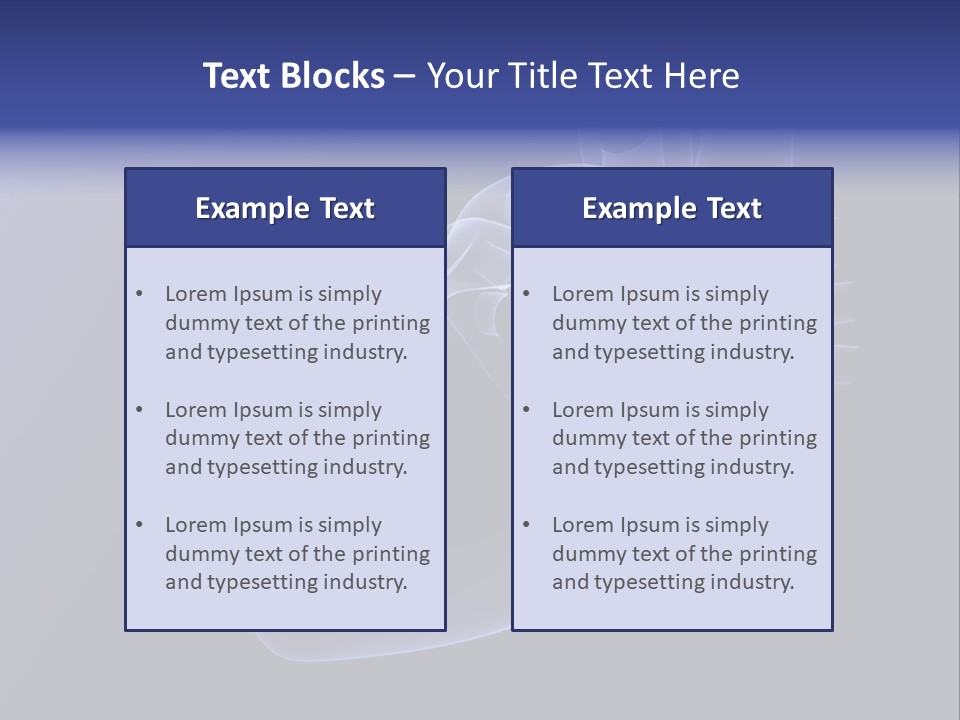 Heartbeat Clip Art Atrium PowerPoint Template
