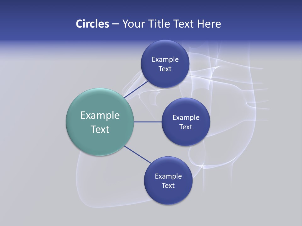 Heartbeat Clip Art Atrium PowerPoint Template