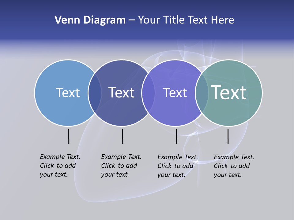Heartbeat Clip Art Atrium PowerPoint Template