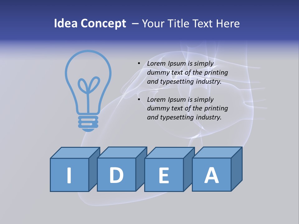 Heartbeat Clip Art Atrium PowerPoint Template