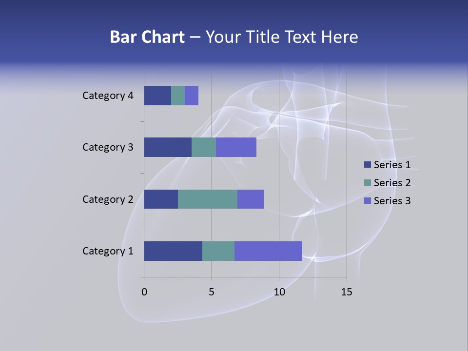 Heartbeat Clip Art Atrium PowerPoint Template