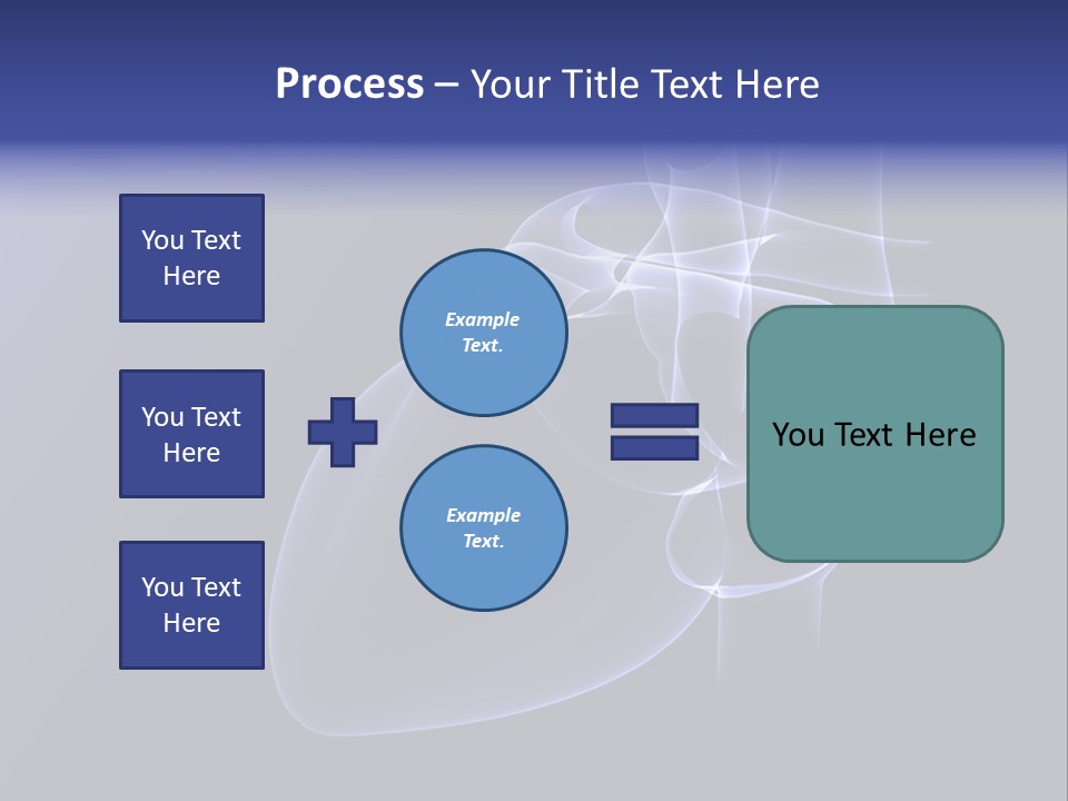 Heartbeat Clip Art Atrium PowerPoint Template