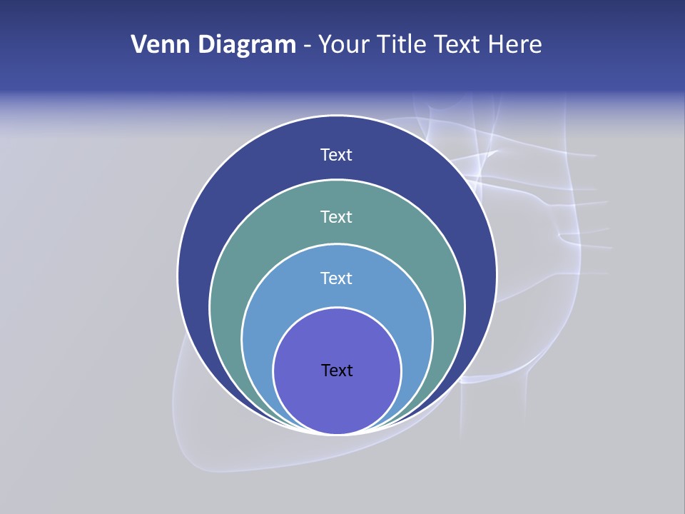 Heartbeat Clip Art Atrium PowerPoint Template