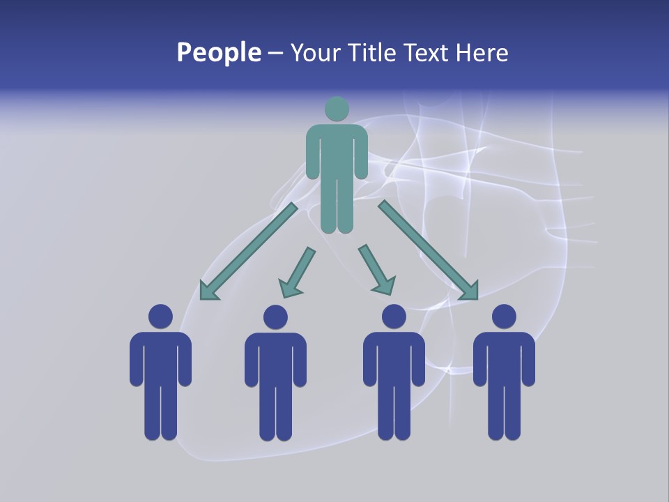 Heartbeat Clip Art Atrium PowerPoint Template