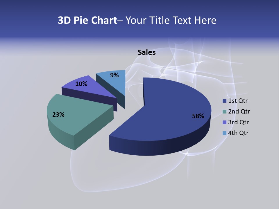 Heartbeat Clip Art Atrium PowerPoint Template