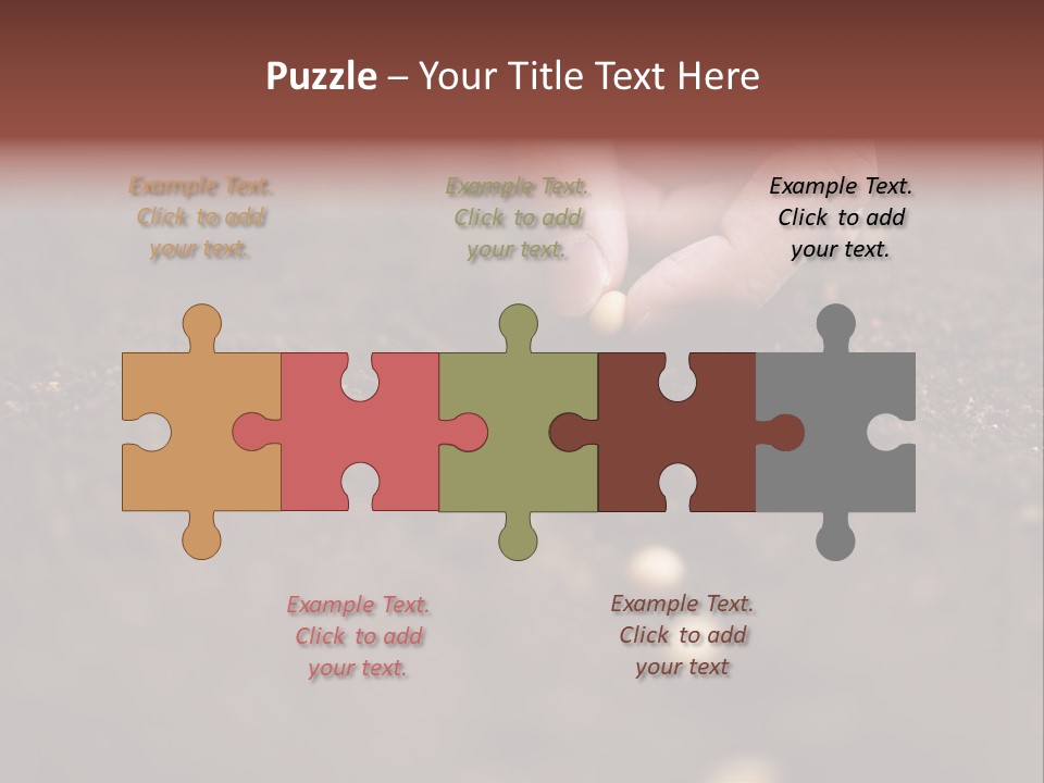 Soy Hands Sow PowerPoint Template