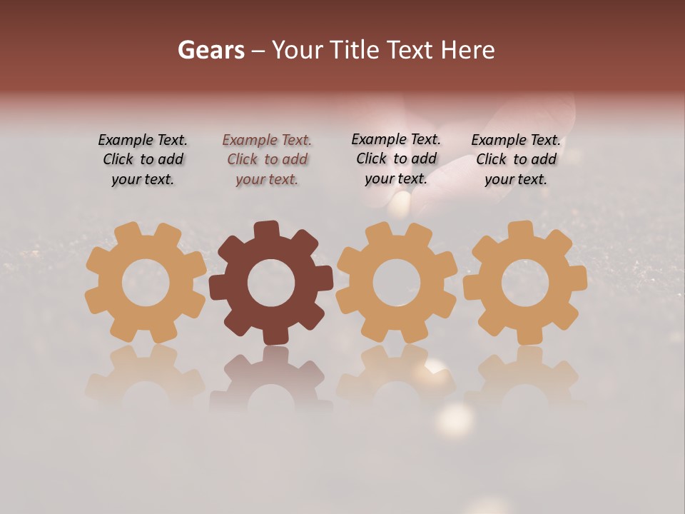 Soy Hands Sow PowerPoint Template