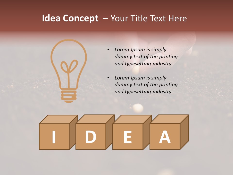 Soy Hands Sow PowerPoint Template