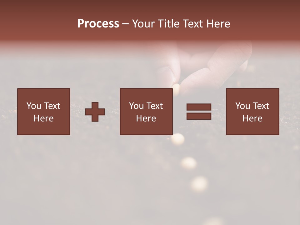 Soy Hands Sow PowerPoint Template