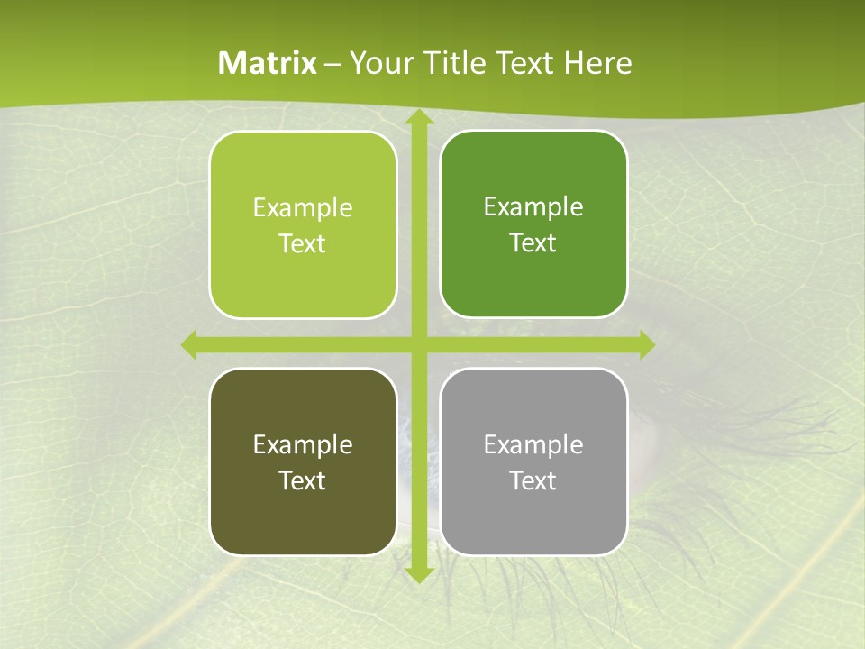 Expression Floral Foliage PowerPoint Template