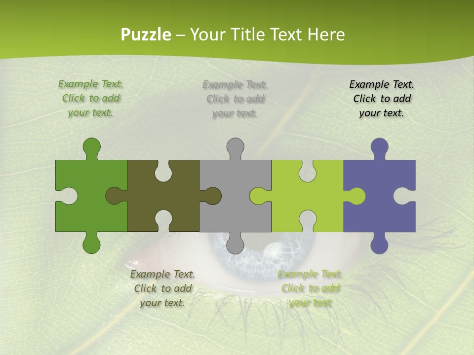 Expression Floral Foliage PowerPoint Template