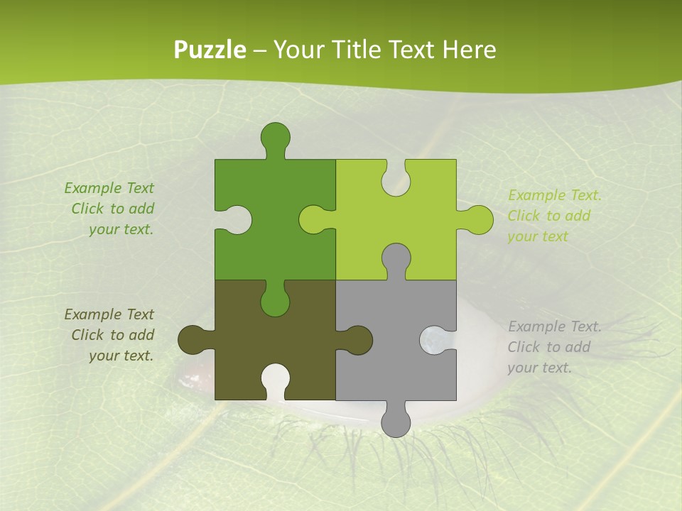 Expression Floral Foliage PowerPoint Template