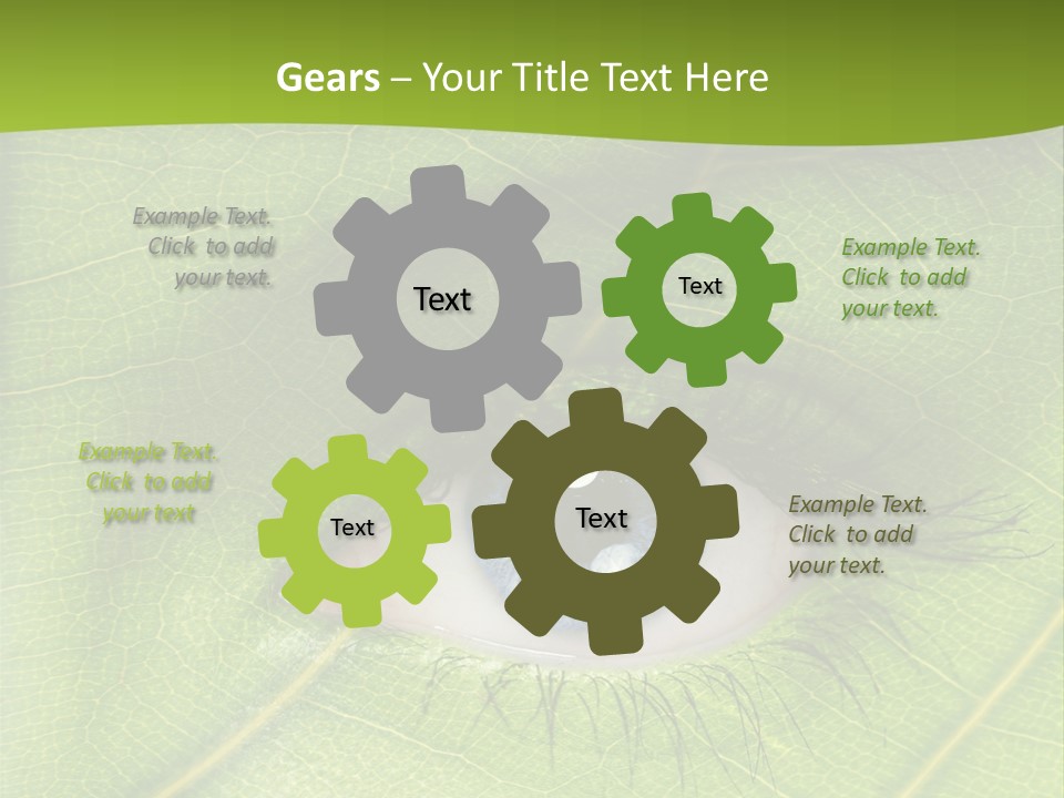 Expression Floral Foliage PowerPoint Template