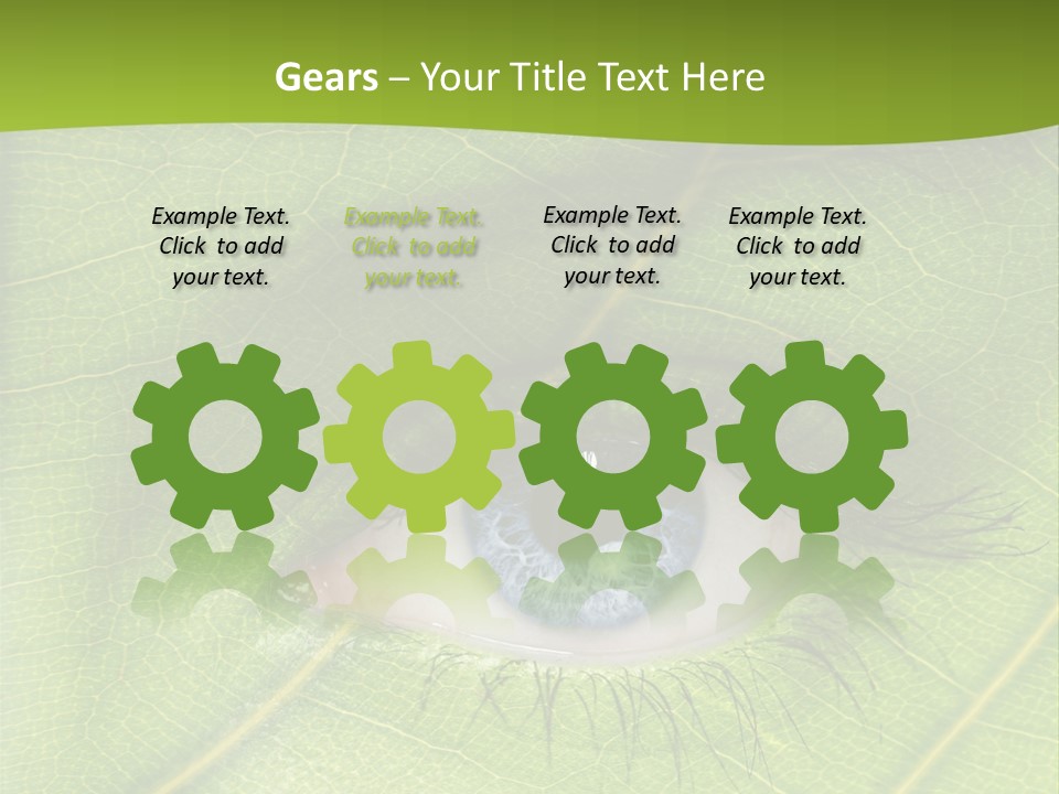 Expression Floral Foliage PowerPoint Template